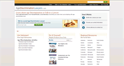 Desktop Screenshot of agediscriminationlawyers.com